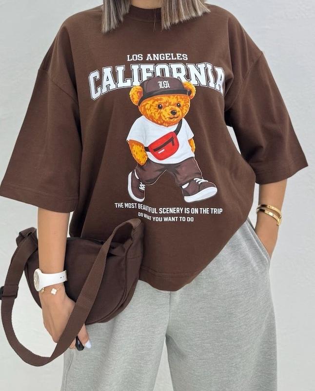 تیشرت باکسی California 