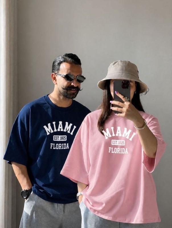 تیشرت باکسی Miami