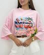 تیشرت باکسی Flamingo