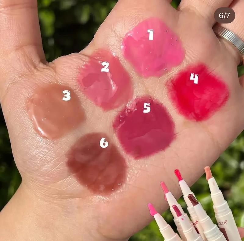 بالم لب ژله ای براش دار اولیبولا Olibolla