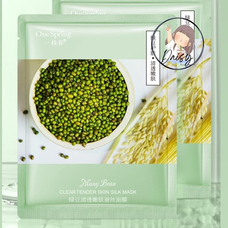 ماسک ورقه ای وان اسپرینگ مدل Mung Bean