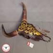 جمجمه گاو نقاشی طرح اسلیمی