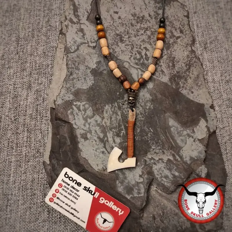 گردنبند طرح تبر سرخپوستی