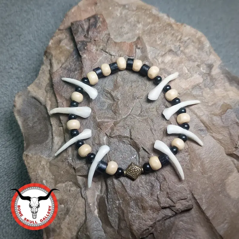 دستبند دندان طرح کتیبه