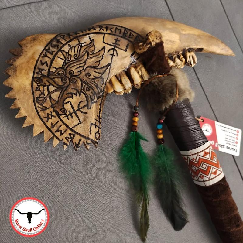 تبر فک وایکینگی طرح اژدها