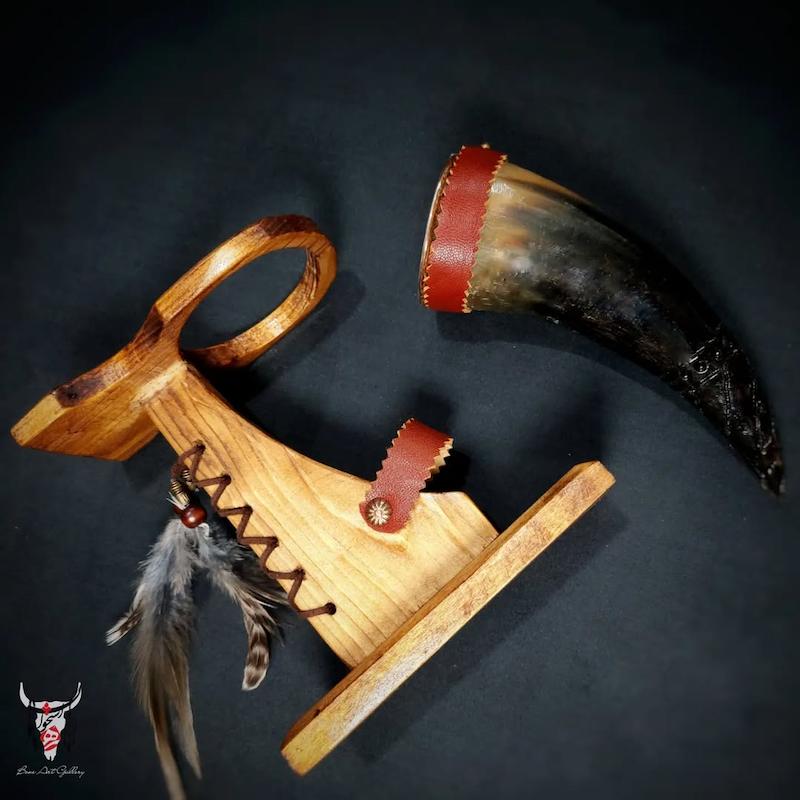 جام وایکینگی رومیزی طرح ماس