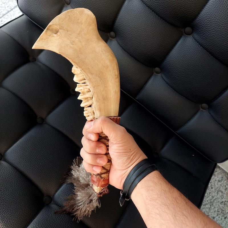 تبر فک سرخپوستی طرح بانس