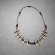 گردنبند دندان سرخپوست جنگجو