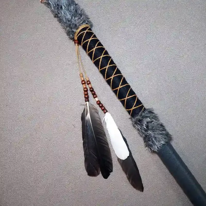 نیزه طرح سرخپوستی سر کچ ۹۰ سانتی