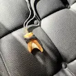 گردنبند سر شاخ گوزن دوقلو