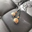 گردنبند لاک حلزون طرح جمجمه