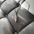 گردنبند حکاکی شده طرح جمجمه
