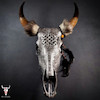 جمجمه گاو حکاکی طرح الکتروبرد