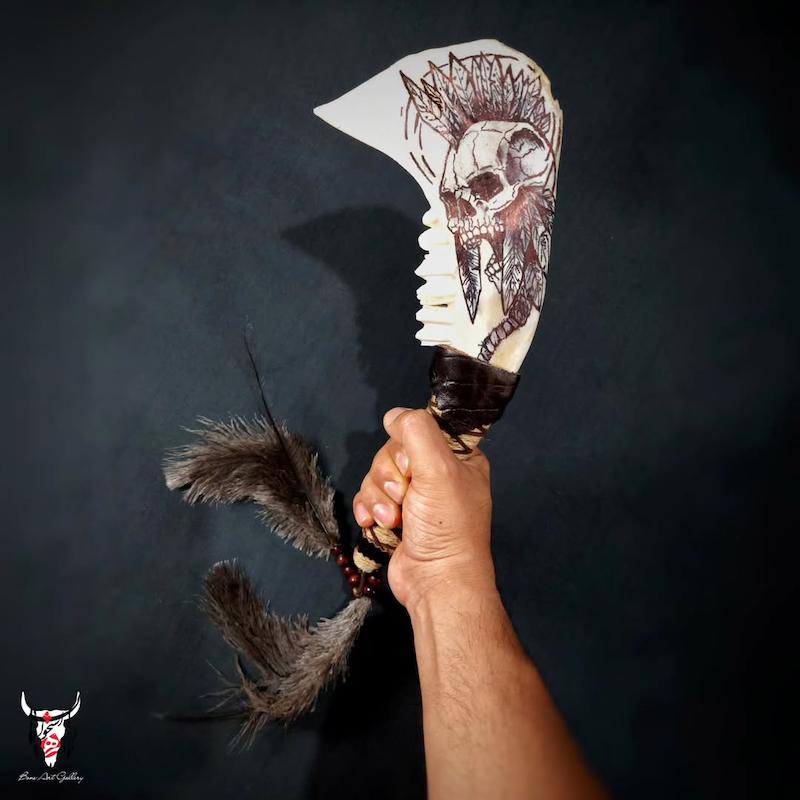 تبر فک طرح جمجمه