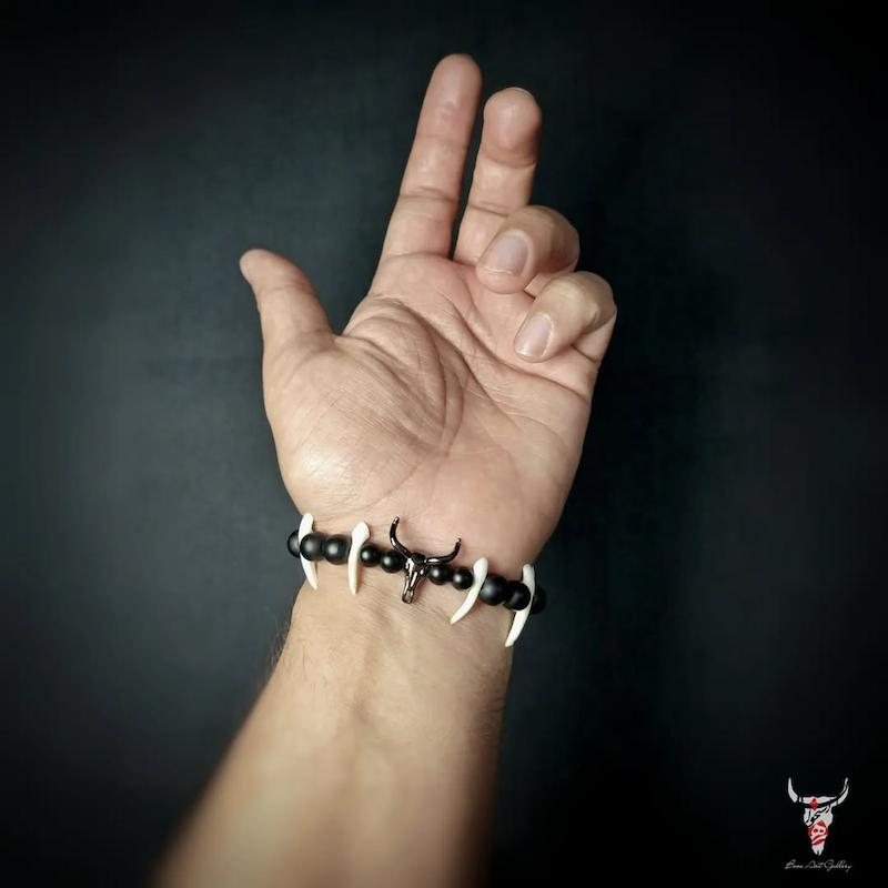 دستبند دندان طرح تگزاس