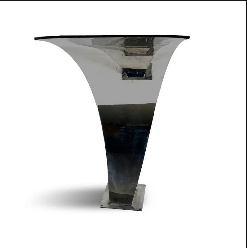 کرتین استخری (Water Curtain)  - مدل قوسی - استیل