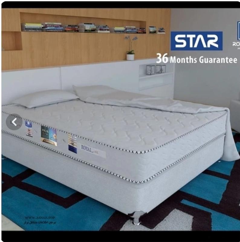 تشک رویال مدل ارامش یک نفره رویال 120×200 سانتی مترB