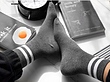 جوراب oldskool  آبي كاربني(دومي از راست)