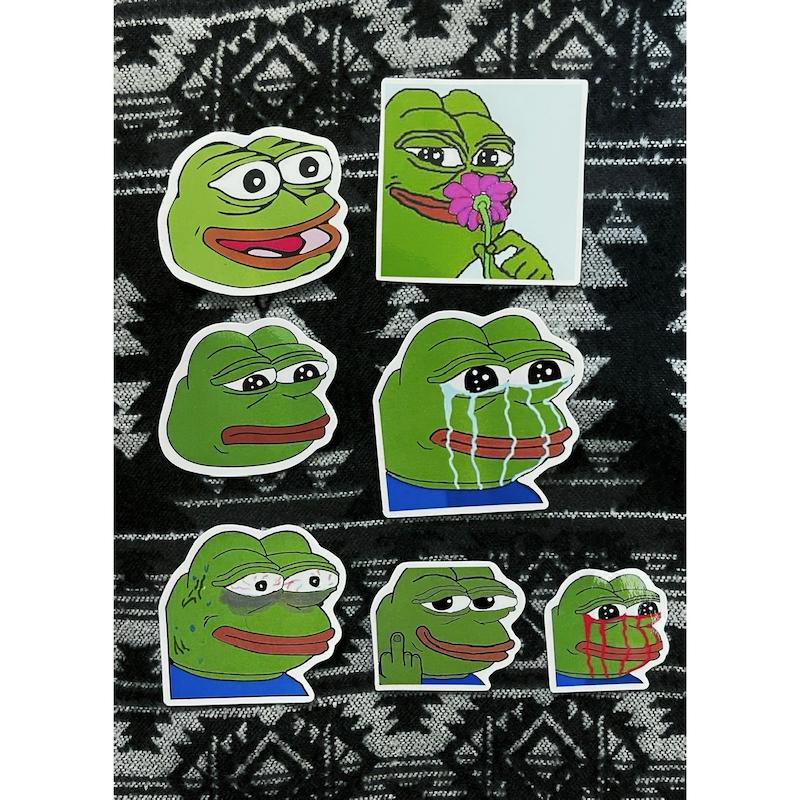 پك استيكر pepe