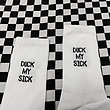 جوراب duck my sick سفيد