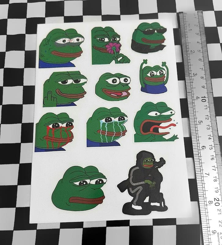 استیکر پک pepe