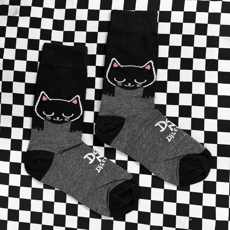 جوراب "گربه ذغالي"