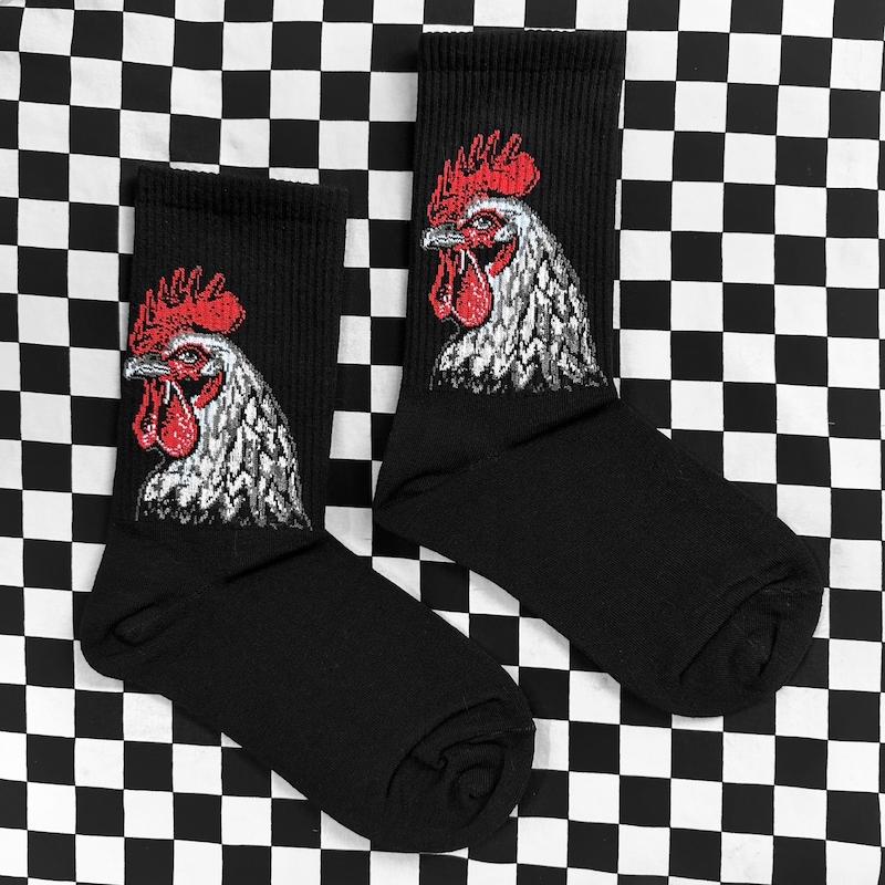 جوراب "خروس مشكي"