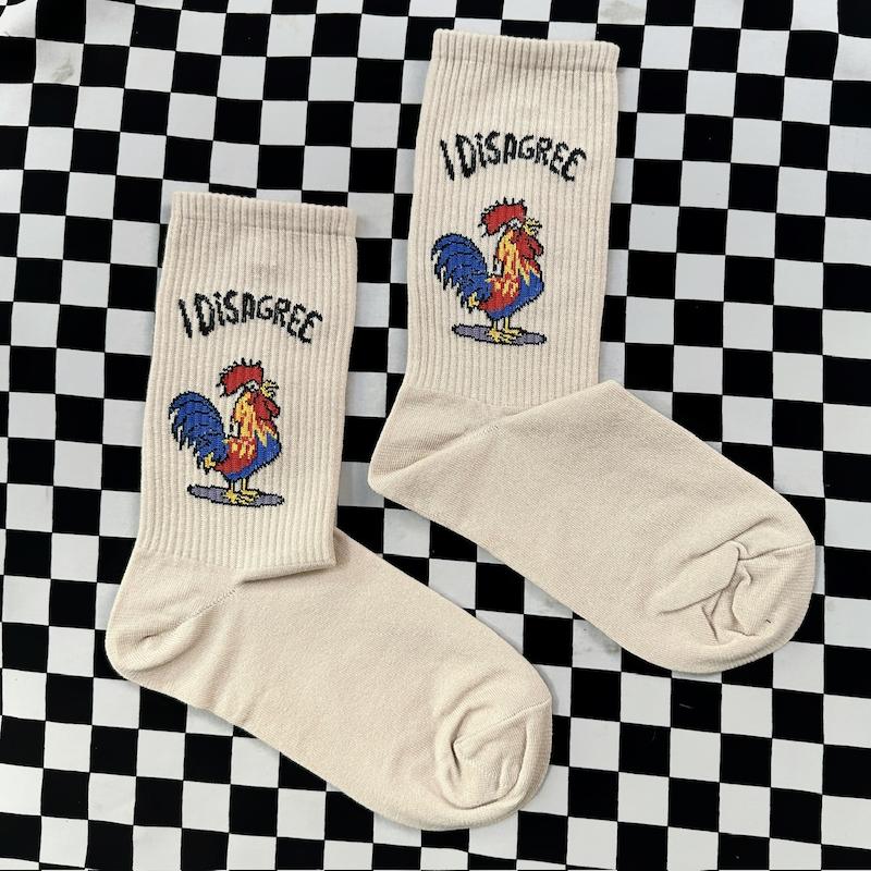 جوراب "خروس disagree"