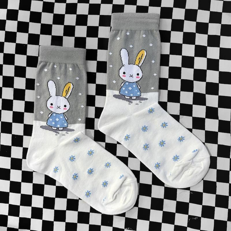 جوراب "خرگوش طوسي"