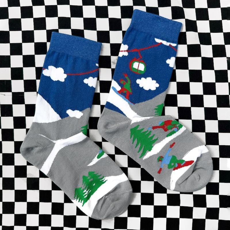 جوراب "اسنوبرد و تله كابين"