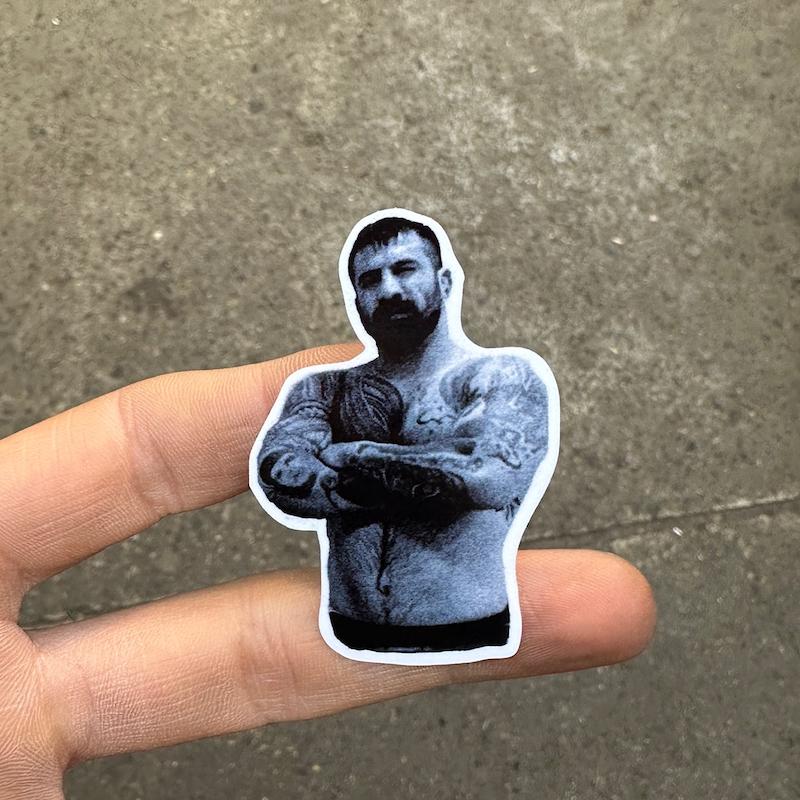 استيكر "وحيد مرادي نيم تنه"