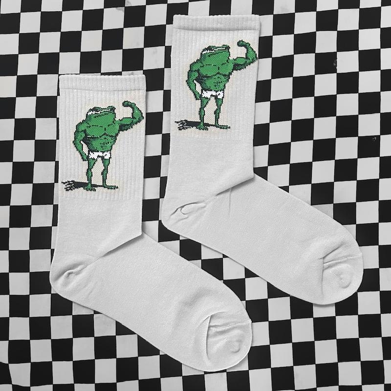 جوراب "غورباغه استروييد مصرف كرده"