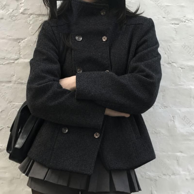 کت یونیسکس پیکوت Pea Coat کد 053