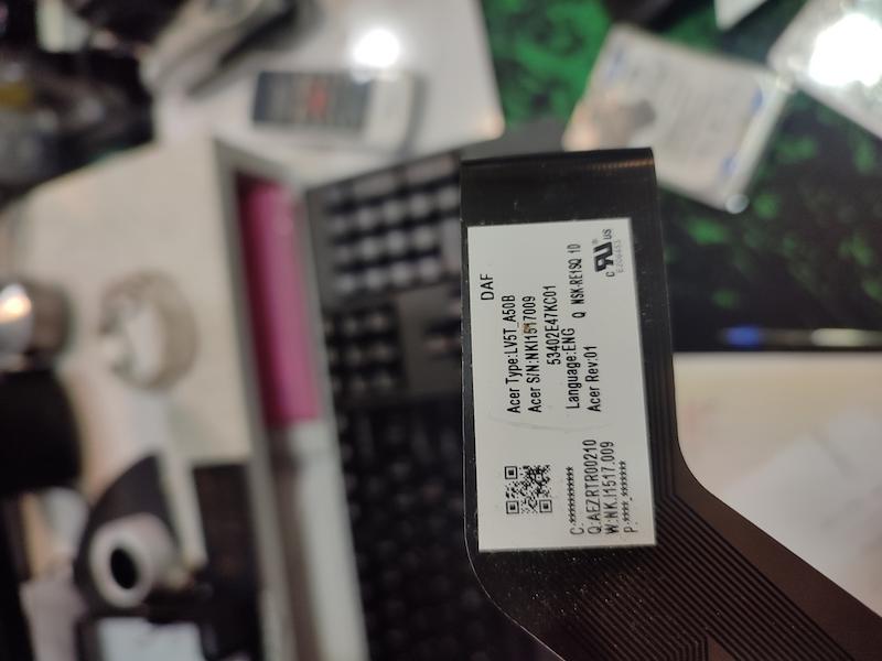 کیبورد لپ تاپ استوک Acer Aspire E15-573G 