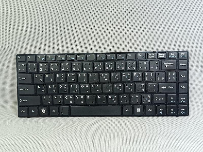 کیبورد لپ تاپ MSI FX420