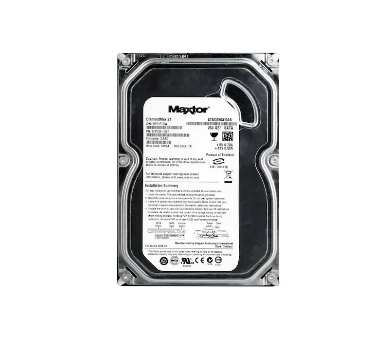 هارد کامپیوتر Maxtor ظرفیت 250GB