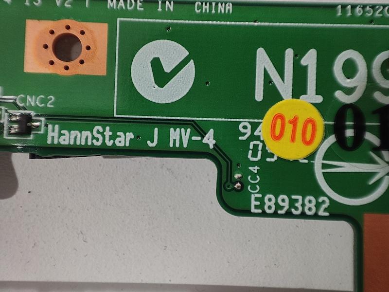 برد تاچ پد لپ تاپ MSI GX630