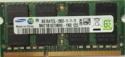 رم لپ تاپ سامسونگ DDR3 PC3L 12800S 8GB