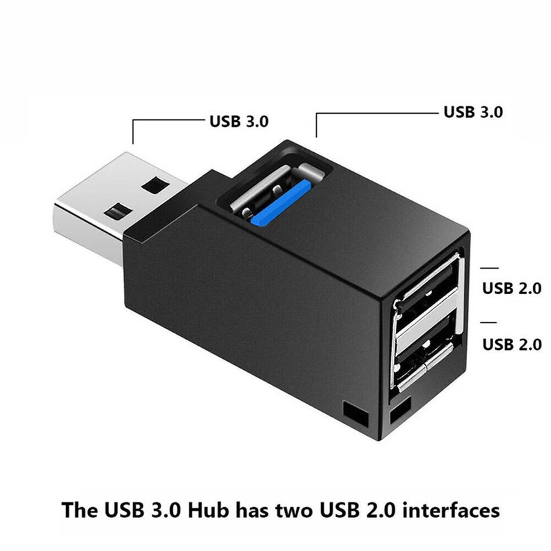 هاب فلشی 3 پورت USB3.0