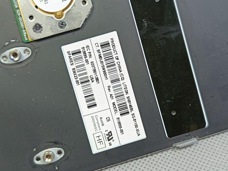 کیبورد لپ تاپ HP EliteBook 850 G3 بکلایت دار