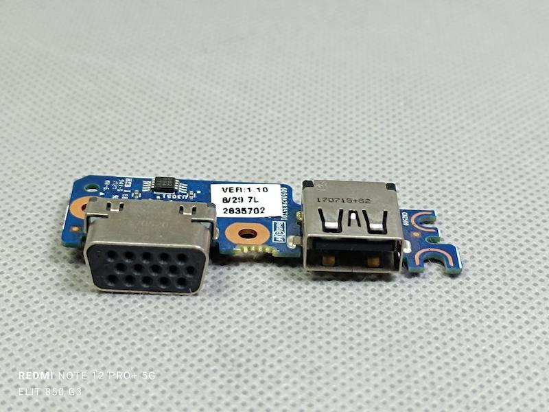 برد USB و VGA لپ تاپ HP EliteBook 850 G3