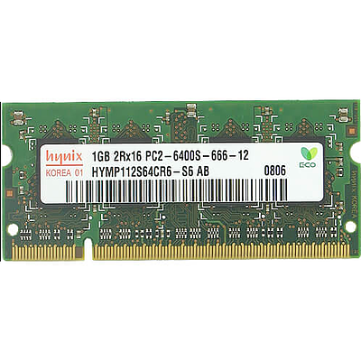 رم لپ تاپ Hynix مدل 1gb PC2 6400s