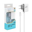 شارژر دیواری اندروید میکرو 2.1آمپر مچر مدل MR-CH11 با دو خروجی USB