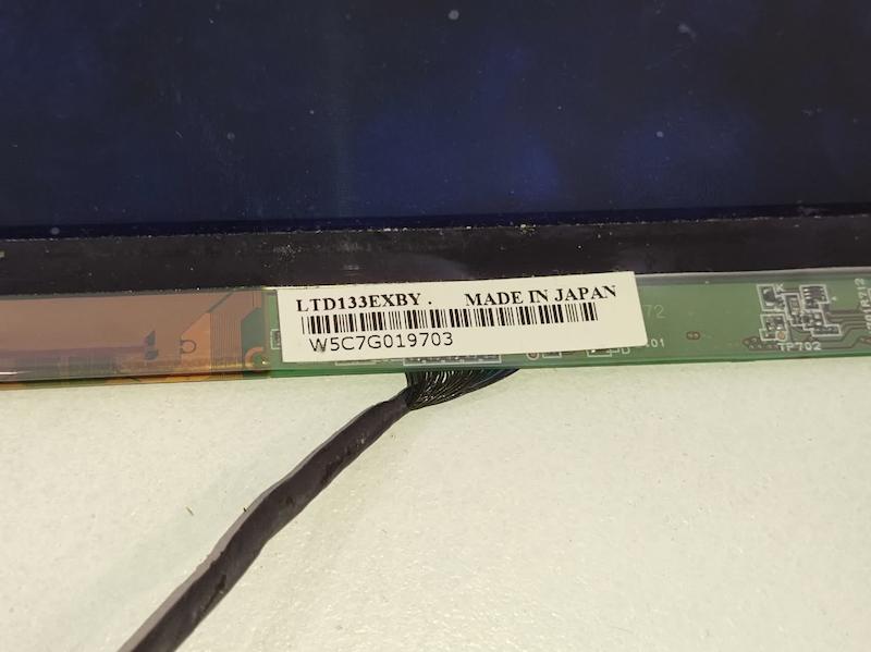 صفحه نمایش لپ تاپ ضخیم 13.3 اینچ LTD133EXBY برای SONY VGN-SZ