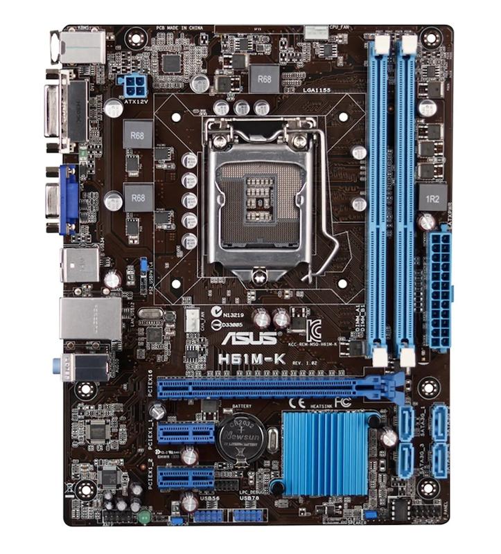 مادربرد ASUS H61M-K