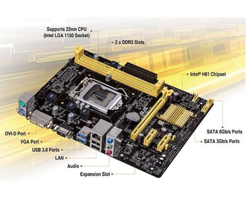 مادربرد ASUS H81M-K