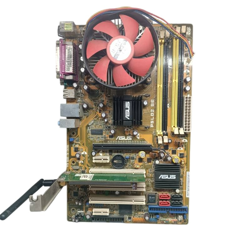 باندل DDR2 ASUS با رم 2 گیگ