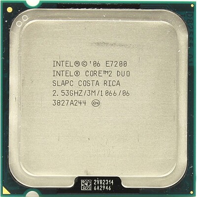 پردازنده Intel Core 2 Dou E7200