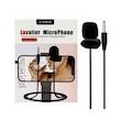 میکروفون سیمی یقه ای Lavalier مدل JH-043