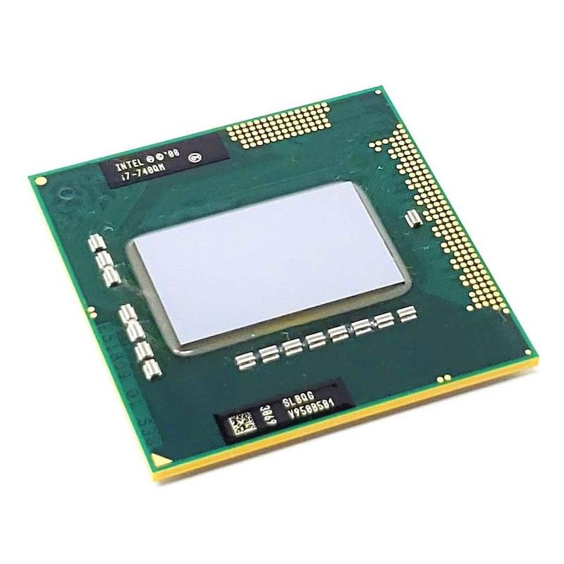 پردازنده لپ تاپ Intel Core i7-740QM | چهار هسته | هشت رشته | سوکت FCPGA988